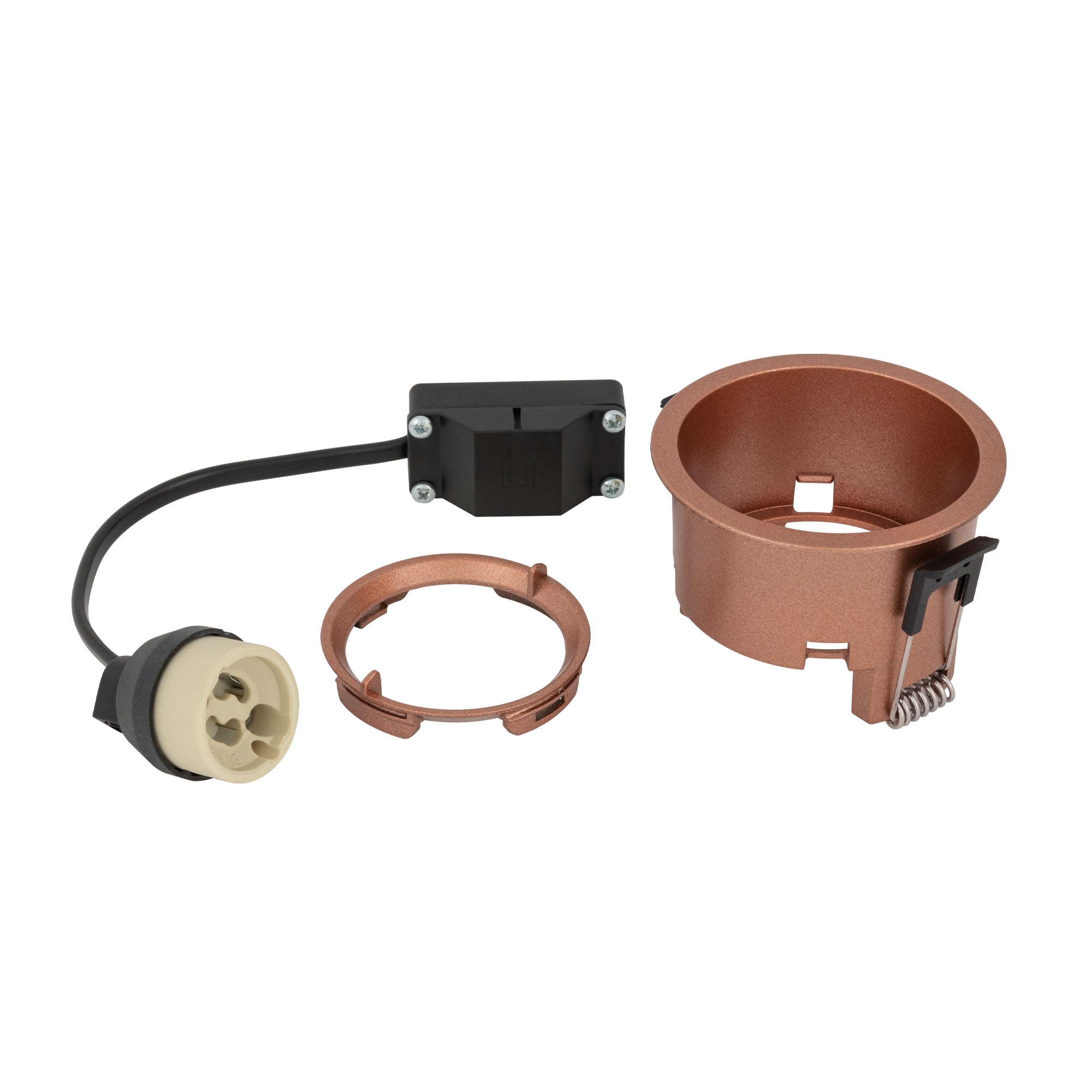 Nowodvorski Lampa downlights podtynkowa CUP 10W only LED 50/60Hz - Tworzywo sztuczne ABS - Satynowa miedź