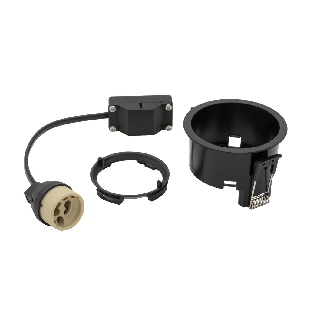 Nowodvorski Lampa downlights podtynkowa CUP 3 PC SET 10W only LED 50/60Hz - Tworzywo sztuczne ABS - Czarny