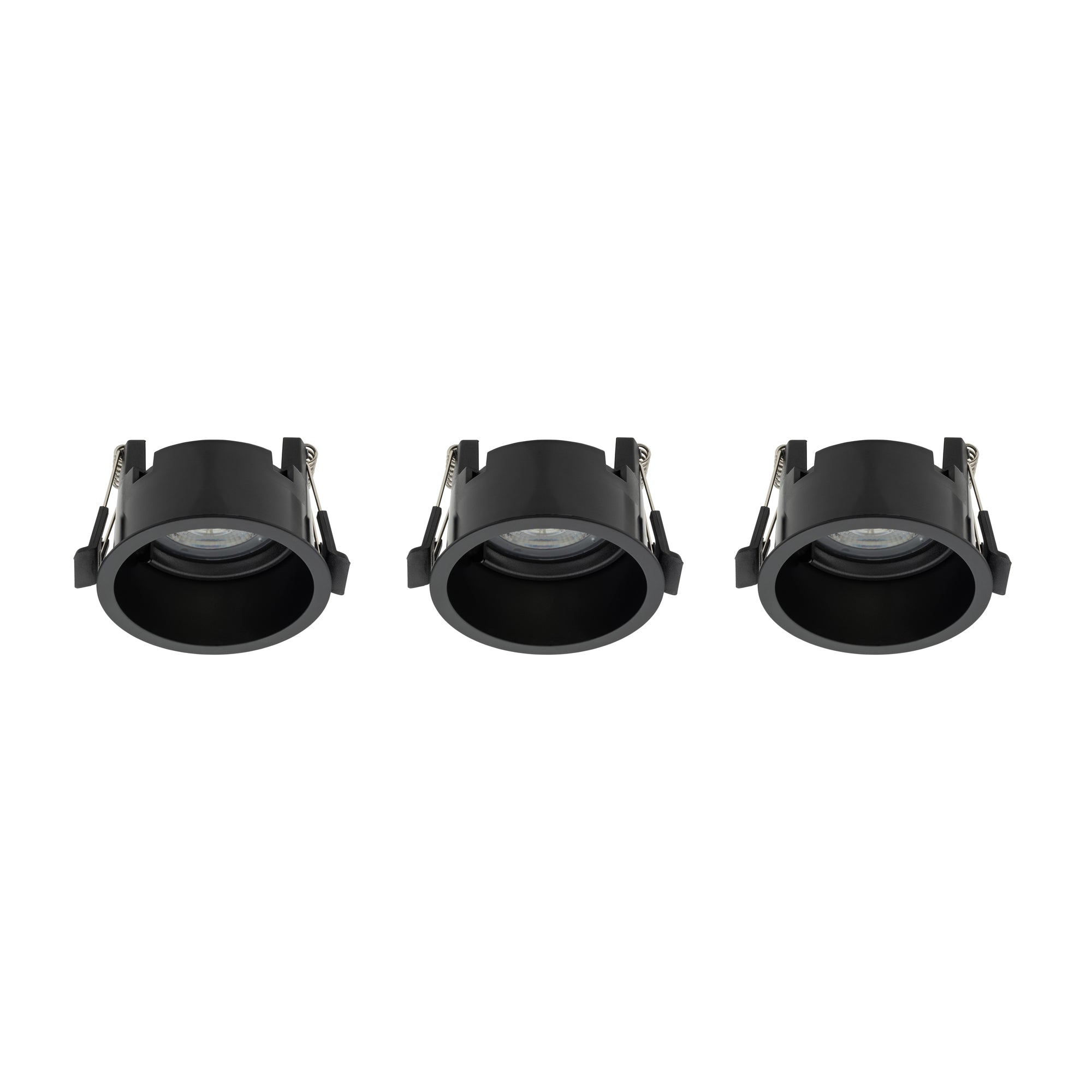 Nowodvorski Lampa downlights podtynkowa CUP 3 PC SET 10W only LED 50/60Hz - Tworzywo sztuczne ABS - Czarny