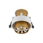 Nowodvorski Lampa downlights podtynkowa MONO SLIDE 10W only LED 50/60Hz - Stal lakierowana - Satynowy złoty