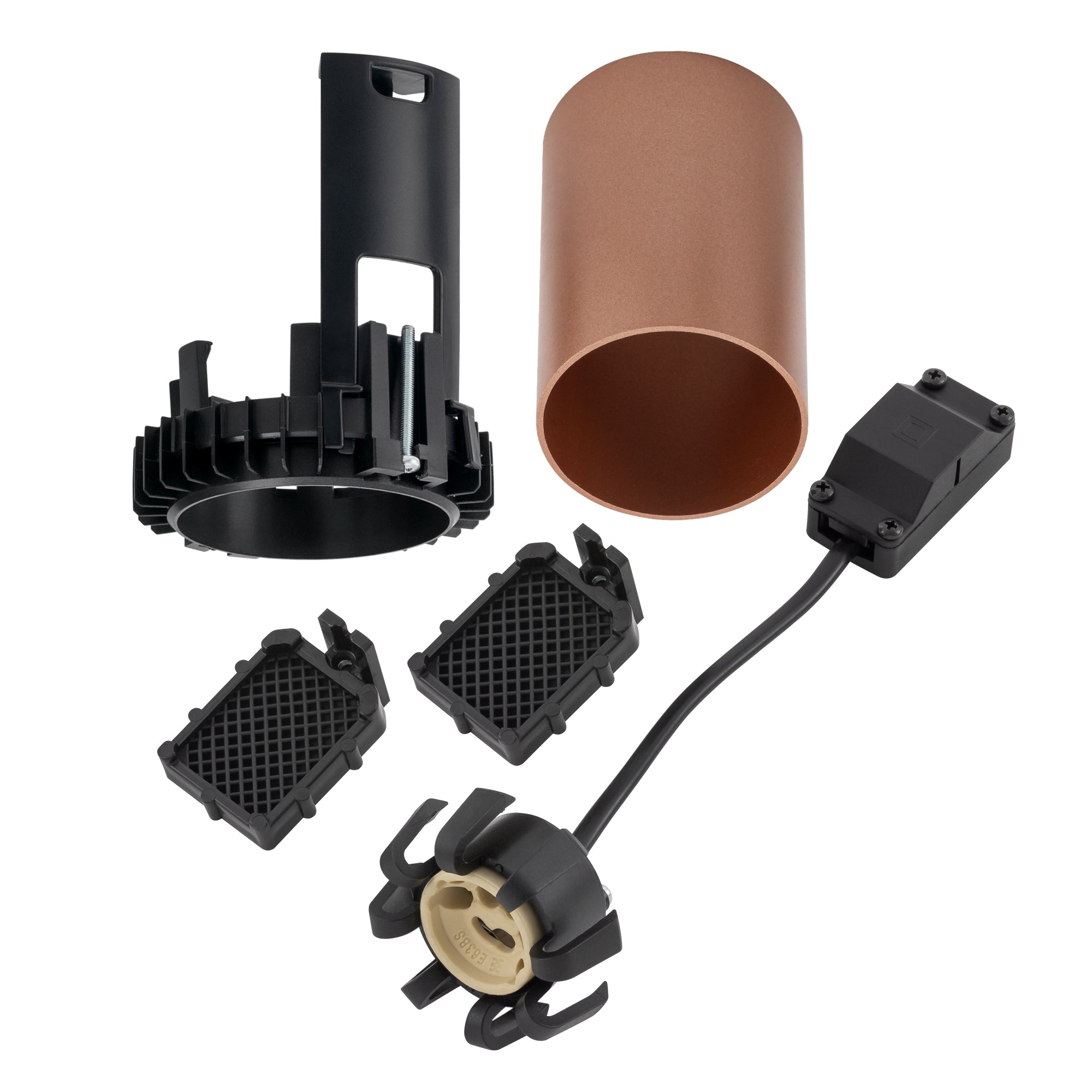 Nowodvorski Lampa downlights podtynkowa MONO SLIDE TRIMLESS 10W only LED 50/60Hz - Stal lakierowana - Satynowa miedź