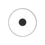 Nowodvorski Lampa wisząca CIRCOLO LED M 21W 50/60Hz - Aluminium lakierowane - Czarny II