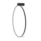 Nowodvorski Lampa przysufitowa CIRCOLO LED M 21W 50/60Hz - Aluminium lakierowane - Czarny