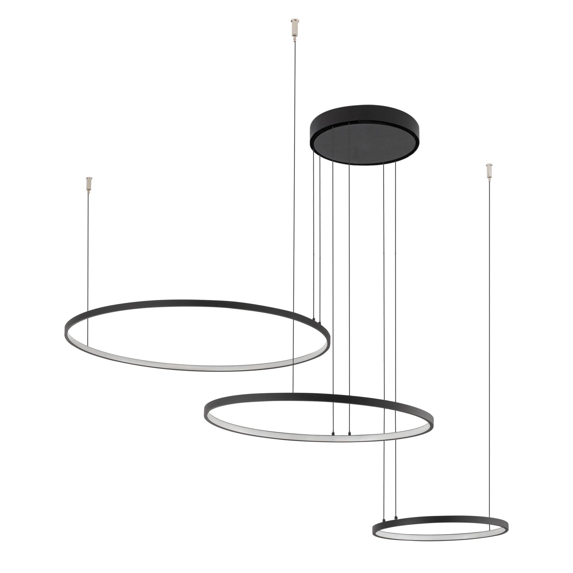 Nowodvorski Lampa wisząca CIRCOLO LED 45W 50/60Hz - Aluminium lakierowane - Czarny