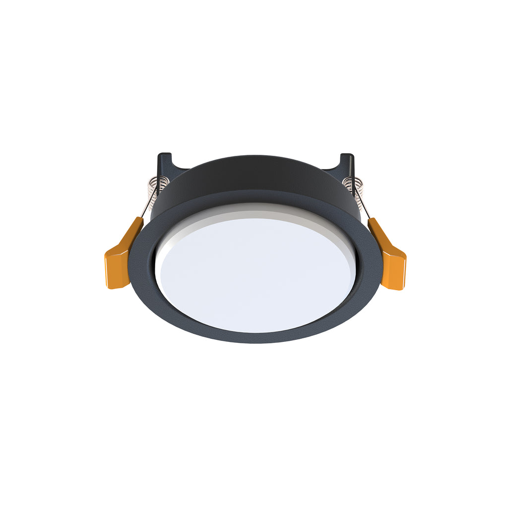 Nowodvorski Lampa downlights podtynkowa UNO S 15 W only LED 50/60Hz - Stal lakierowana - Czarny