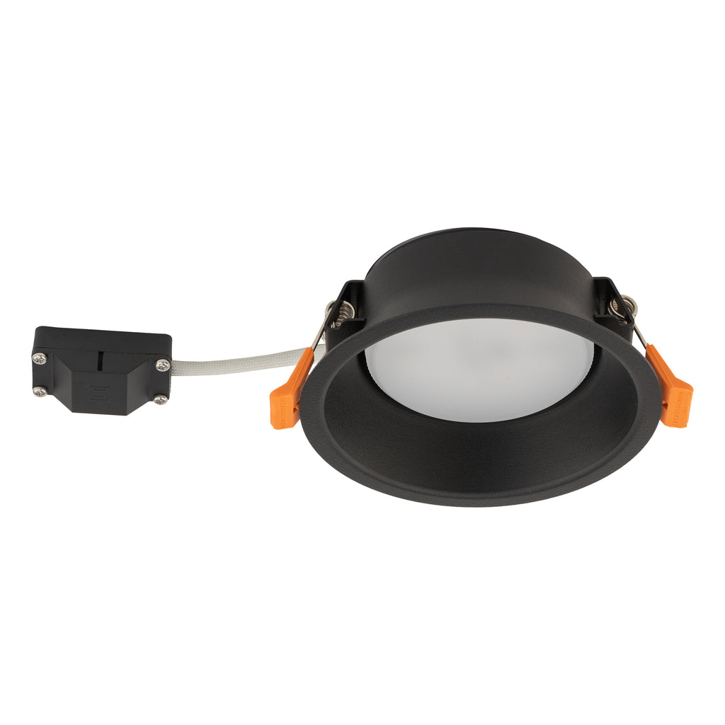 Nowodvorski Lampa downlights podtynkowa UNO M 15 W only LED 50/60Hz - Stal lakierowana - Czarny