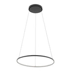 Nowodvorski Lampa wisząca CIRCOLO LED M 21W 50/60Hz - Aluminium lakierowane - Czarny