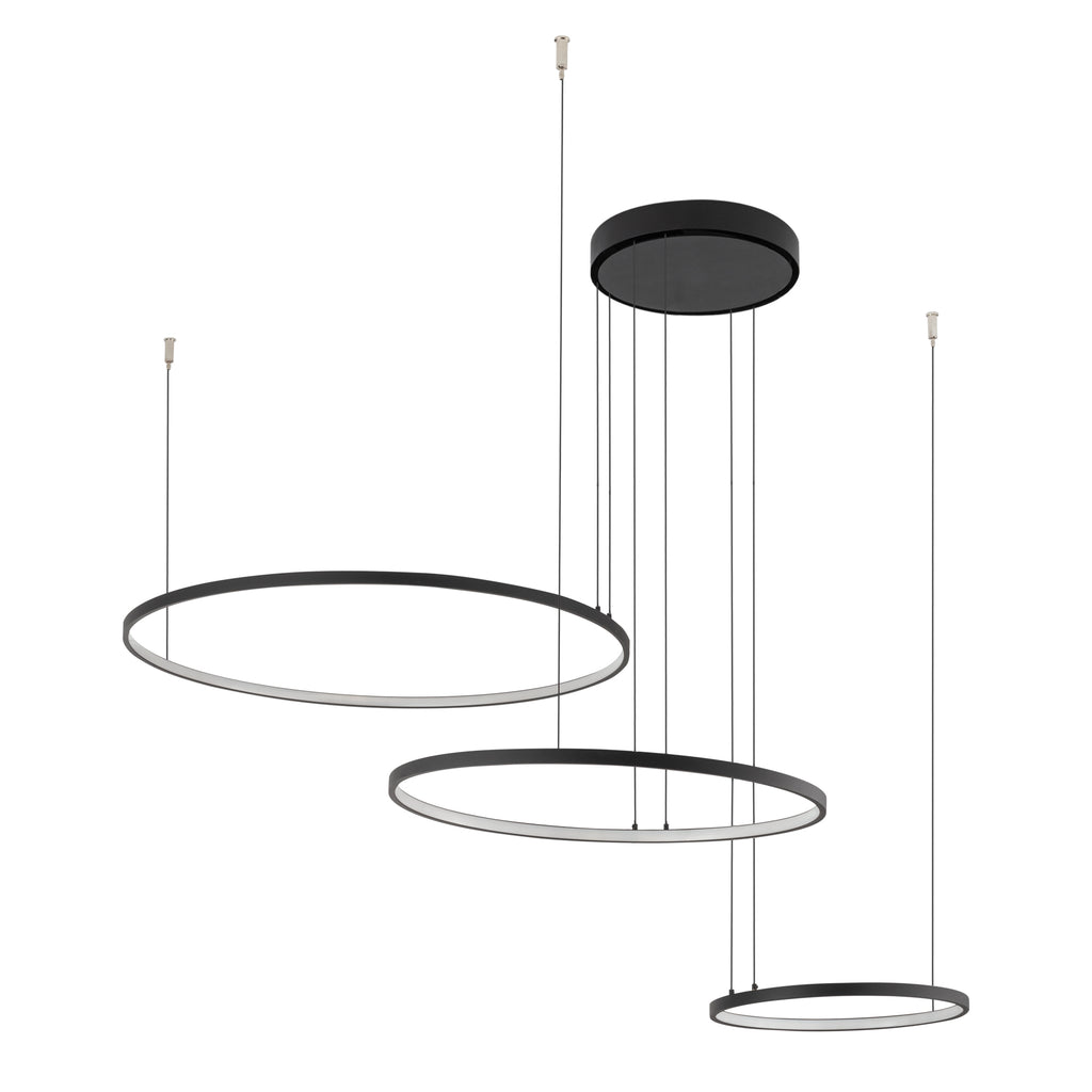 Nowodvorski Lampa wisząca CIRCOLO LED 45W 50/60Hz - Aluminium lakierowane - Czarny