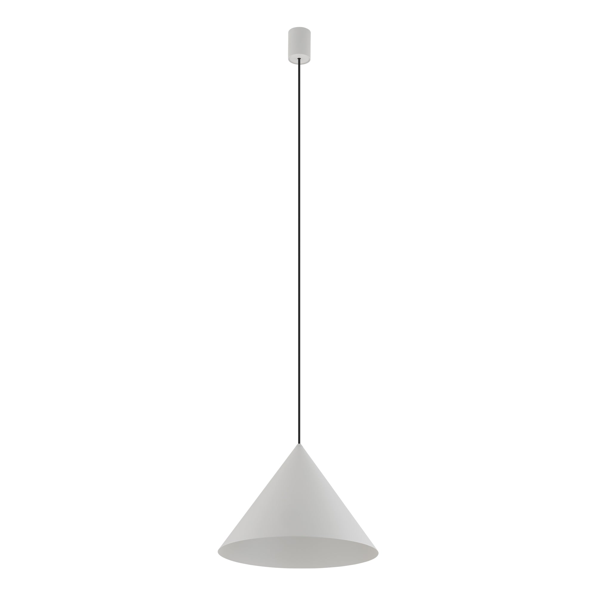 Nowodvorski Lampa wisząca ZENITH M 20W only LED 50/60Hz - Stal lakierowana - Silk gray