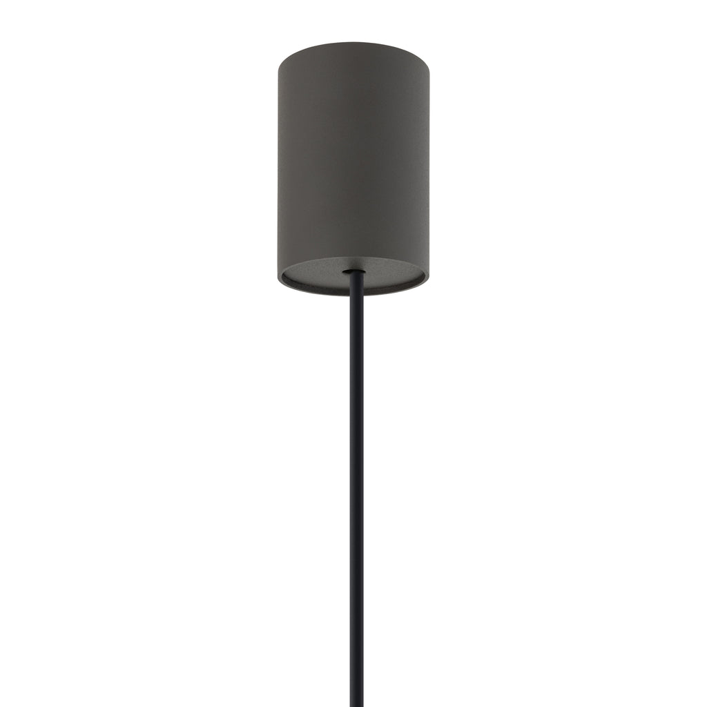 Nowodvorski Lampa wisząca ZENITH M 20W only LED 50/60Hz - Stal lakierowana - Umbra gray
