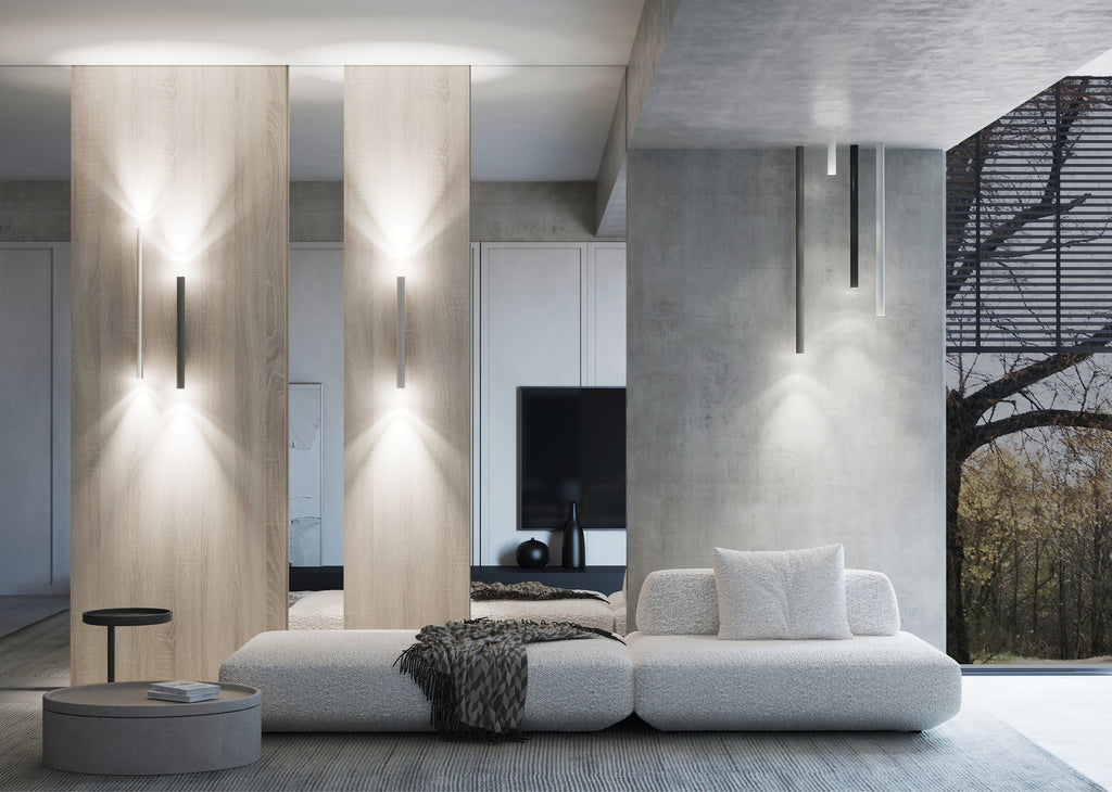 Nowodvorski Kinkiet FOURTY WALL XL 10W only LED 50/60Hz - Stal lakierowana - Silk gray