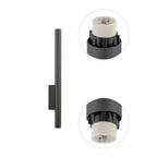 Nowodvorski Kinkiet FOURTY WALL XL 10W only LED 50/60Hz - Stal lakierowana - Umbra gray