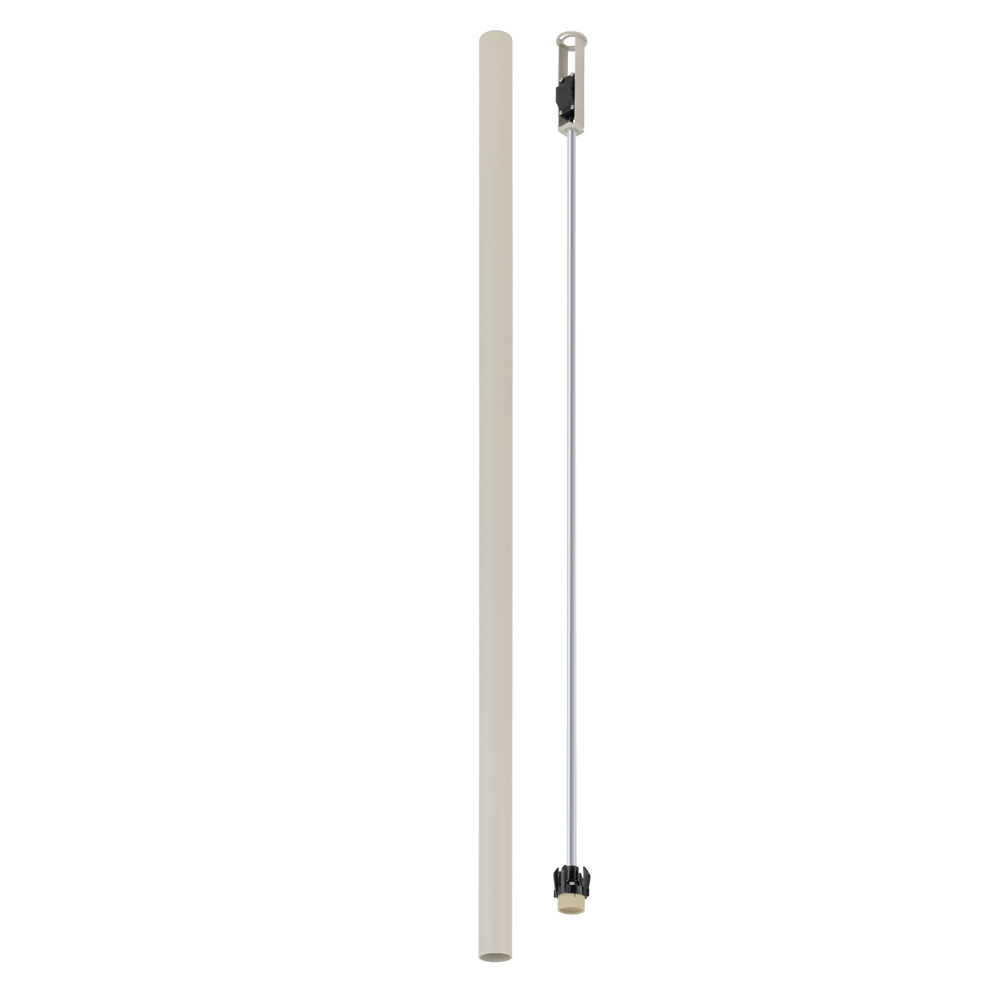 Nowodvorski Lampa downlights natynkowa FOURTY XL 10W only LED 50/60Hz - Aluminium lakierowane - Silk gray