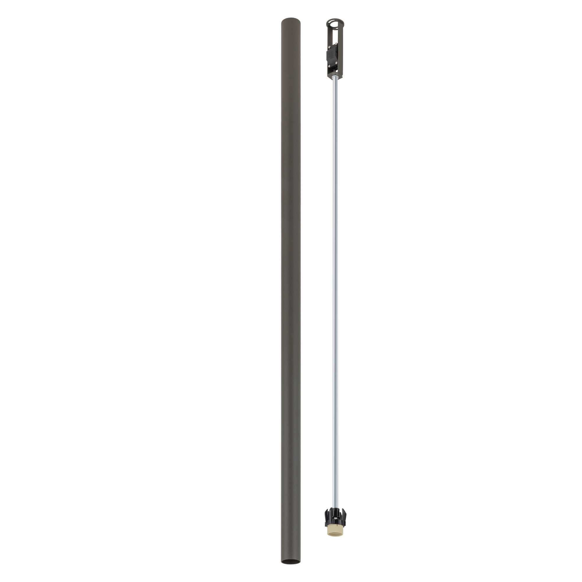 Nowodvorski Lampa downlights natynkowa FOURTY XL 10W only LED 50/60Hz - Aluminium lakierowane - Umbra gray