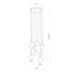 Nowodvorski Lampa wisząca KARO 12W only LED 50/60Hz - Stal lakierowana - Czarny IV