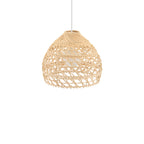 Nowodvorski Lampa wisząca BOHO S 25W only LED 50/60Hz - Rattan - Naturalne drewno