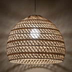 Nowodvorski Lampa wisząca BOHO L 25W only LED 50/60Hz - Rattan - Naturalne drewno