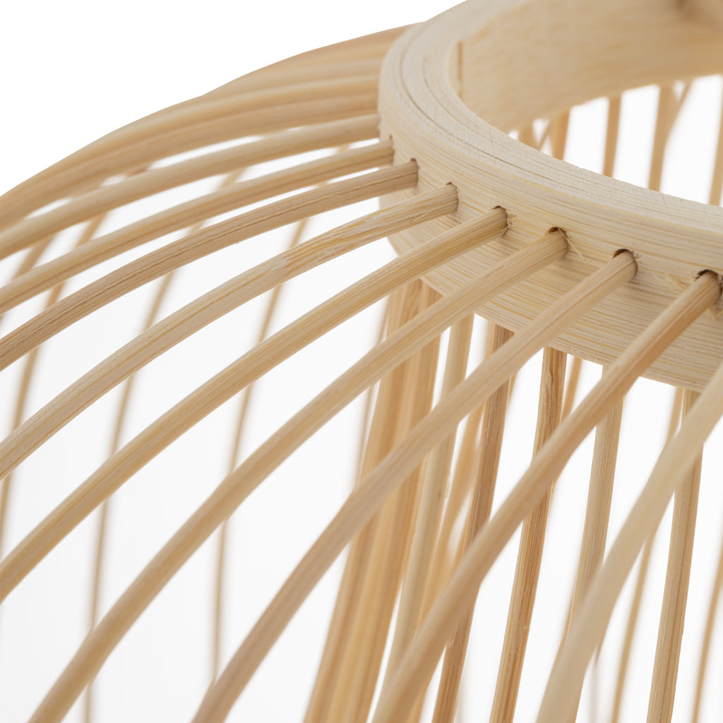 Nowodvorski Lampa wisząca KRABI 25W only LED 50/60Hz - Bambus - Naturalne drewno