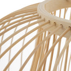 Nowodvorski Lampa wisząca KRABI 25W only LED 50/60Hz - Bambus - Naturalne drewno