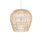 Nowodvorski Lampa wisząca HAITI S 25W only LED 50/60Hz - Bambus - Naturalne drewno