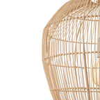 Nowodvorski Lampa wisząca HAITI S 25W only LED 50/60Hz - Bambus - Naturalne drewno