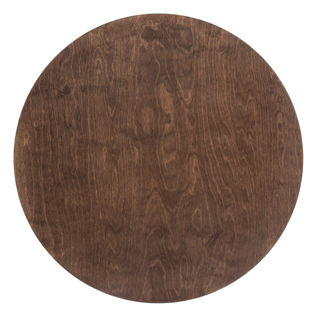 Nowodvorski Kinkiet RING TIMBER LED XXL 22W 50/60Hz - Sklejka - Ciemne drewno