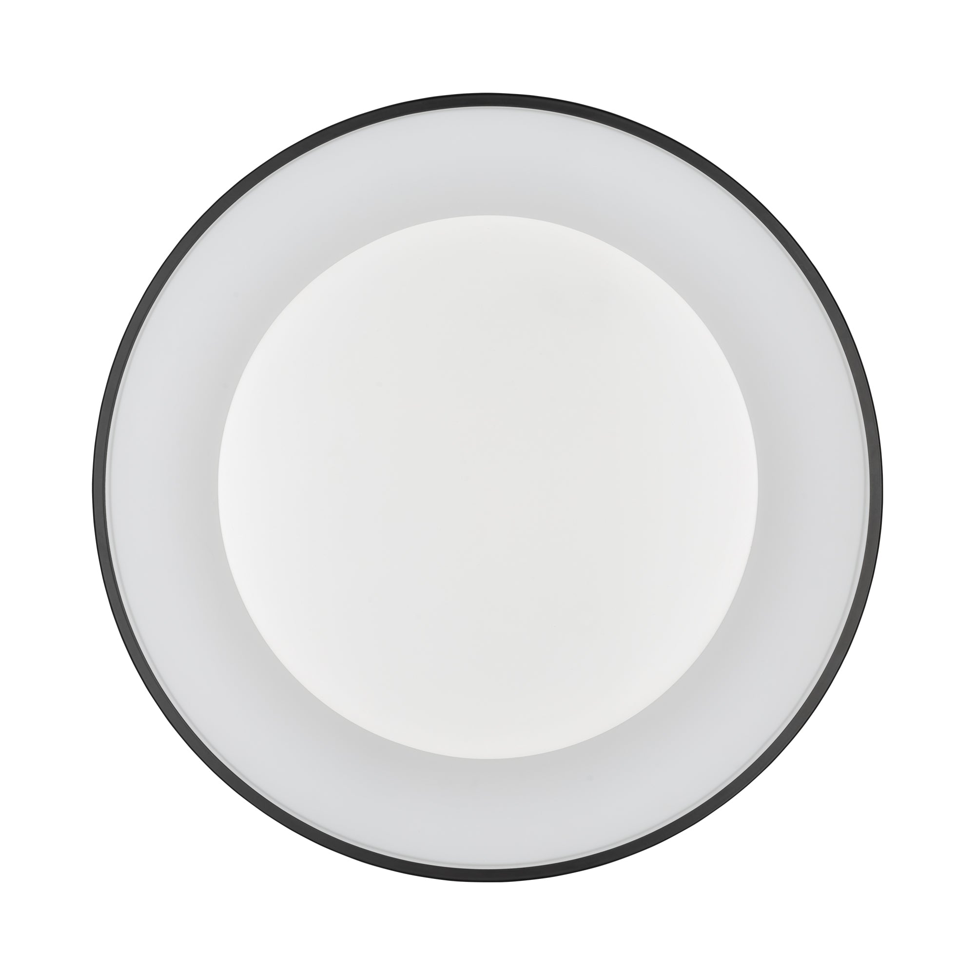 Nowodvorski Plafon NIKKI ROUND LED 60W 50/60Hz - Stal lakierowana - Czarny I