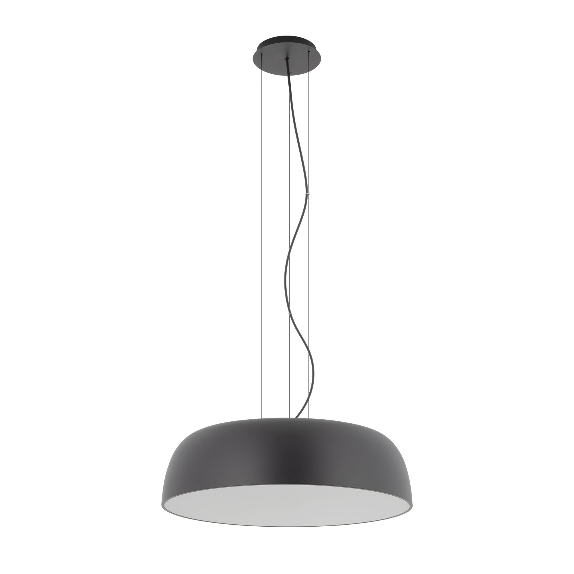 Nowodvorski Lampa wisząca SATELLITE M 25W only LED 50/60Hz - Stal lakierowana - Umbra gray