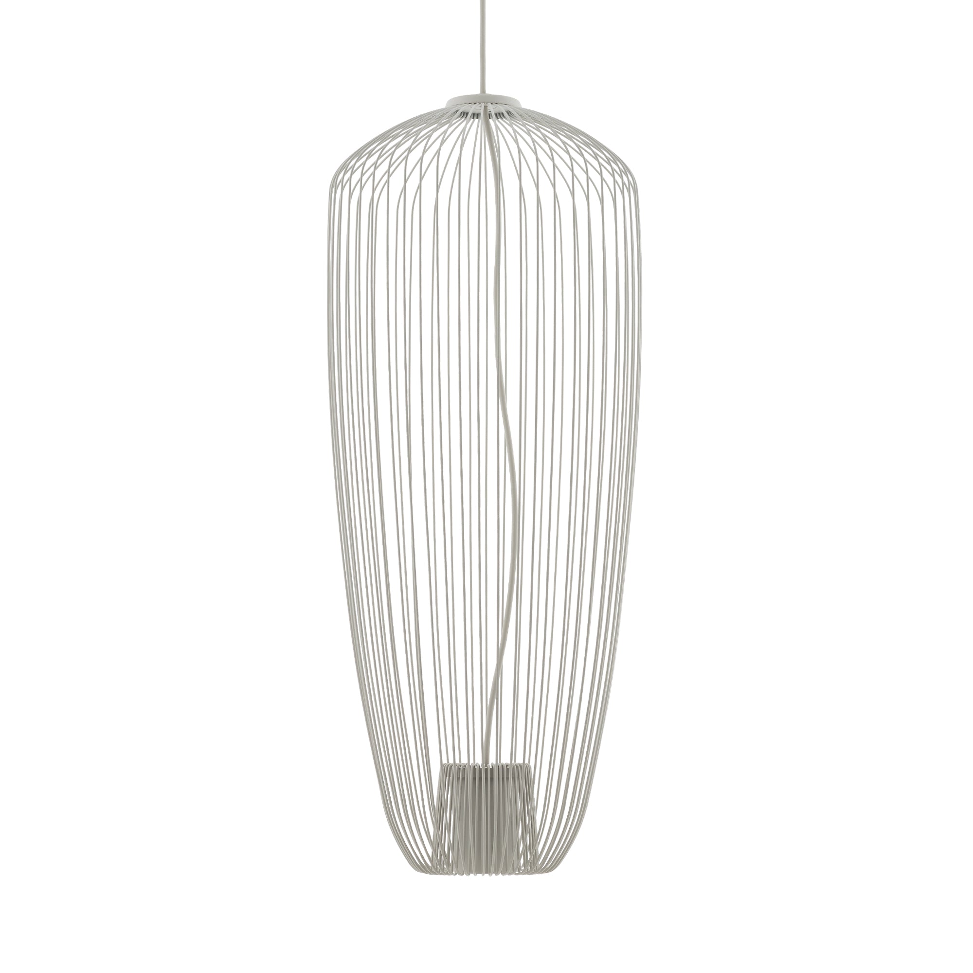Nowodvorski Lampa wisząca PUMPKIN S 10W only LED 50/60Hz - Stal lakierowana - Silk gray