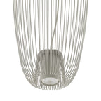 Nowodvorski Lampa wisząca PUMPKIN S 10W only LED 50/60Hz - Stal lakierowana - Silk gray