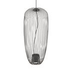 Nowodvorski Lampa wisząca PUMPKIN S 10W only LED 50/60Hz - Stal lakierowana - Umbra gray