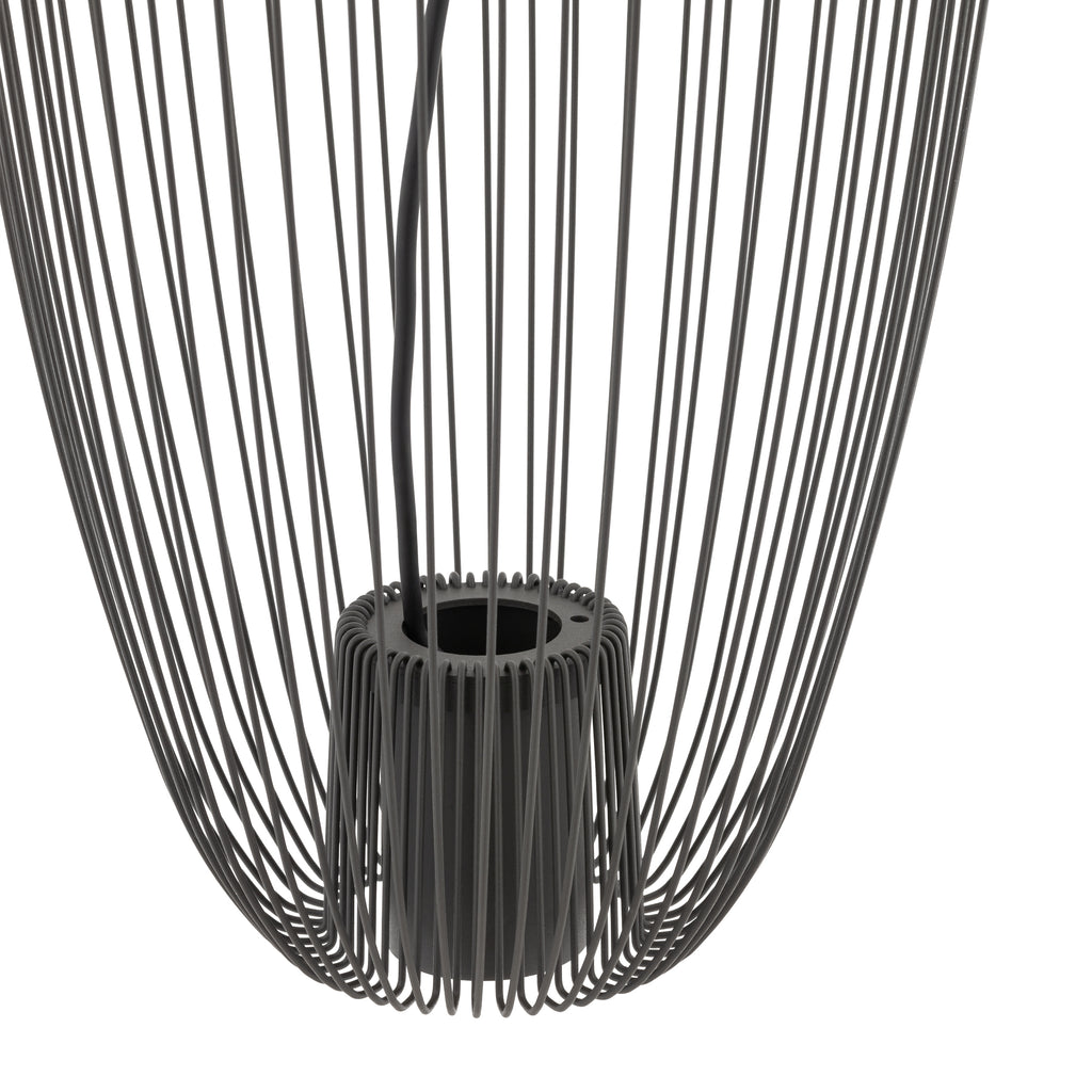 Nowodvorski Lampa wisząca PUMPKIN S 10W only LED 50/60Hz - Stal lakierowana - Umbra gray