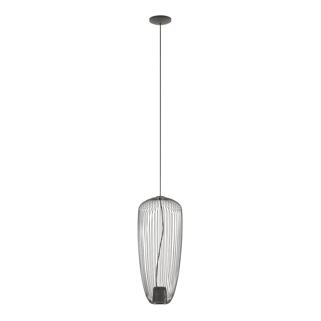 Nowodvorski Lampa wisząca PUMPKIN S 10W only LED 50/60Hz - Stal lakierowana - Umbra gray