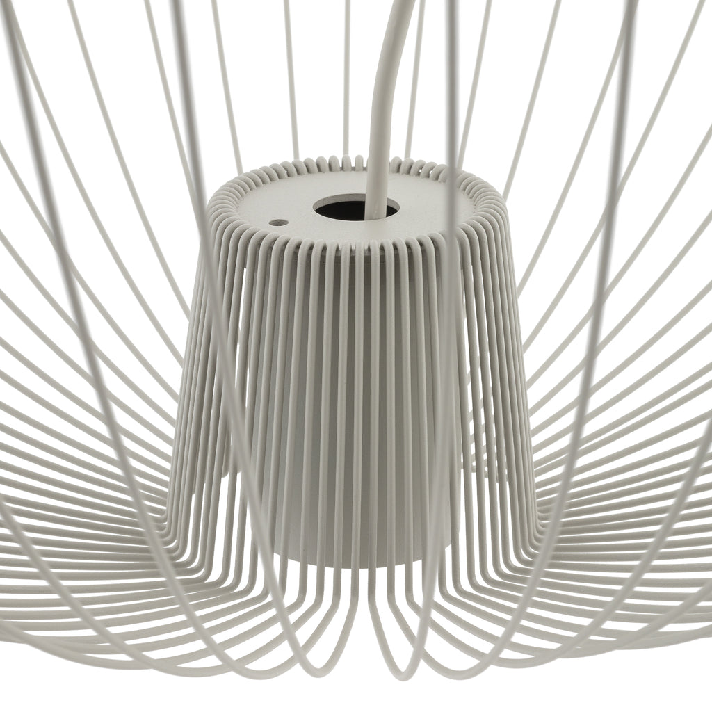 Nowodvorski Lampa wisząca PUMPKIN M 10W only LED 50/60Hz - Stal lakierowana - Silk gray