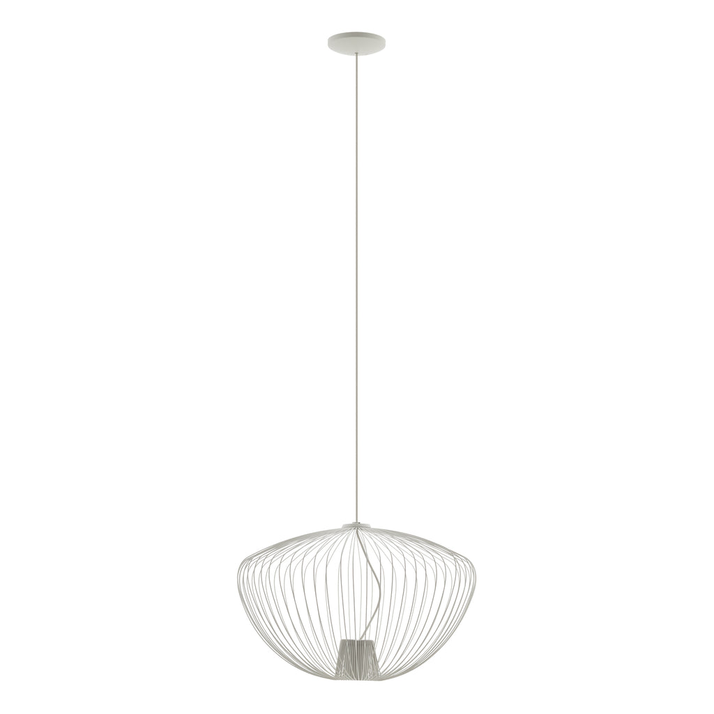 Nowodvorski Lampa wisząca PUMPKIN M 10W only LED 50/60Hz - Stal lakierowana - Silk gray