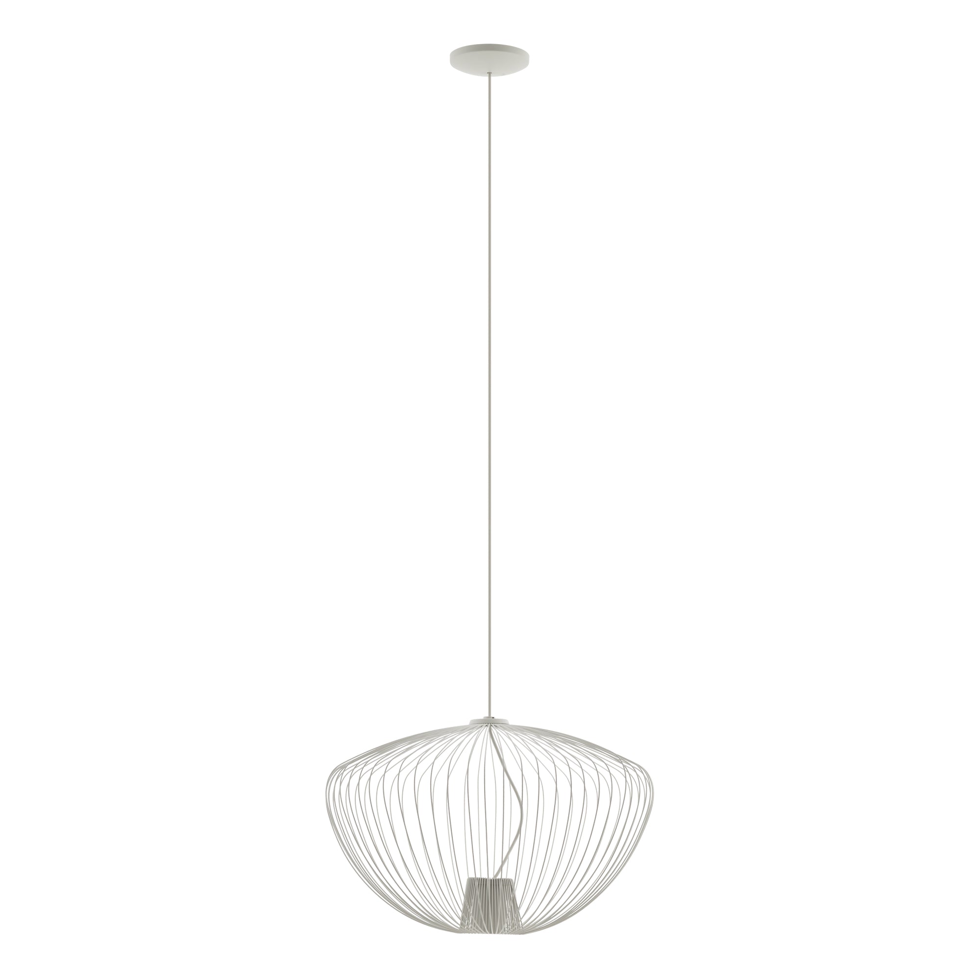 Nowodvorski Lampa wisząca PUMPKIN M 10W only LED 50/60Hz - Stal lakierowana - Silk gray