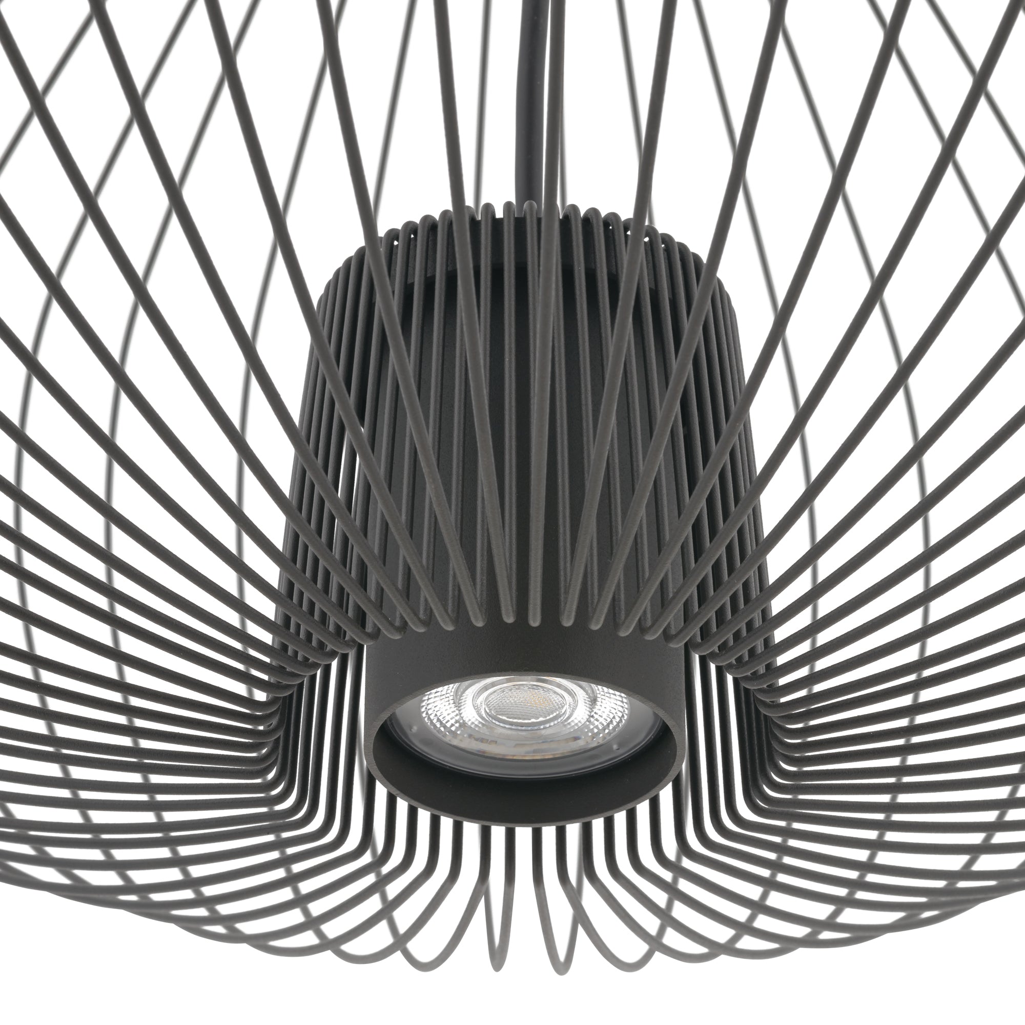 Nowodvorski Lampa wisząca PUMPKIN M 10W only LED 50/60Hz - Stal lakierowana - Umbra gray