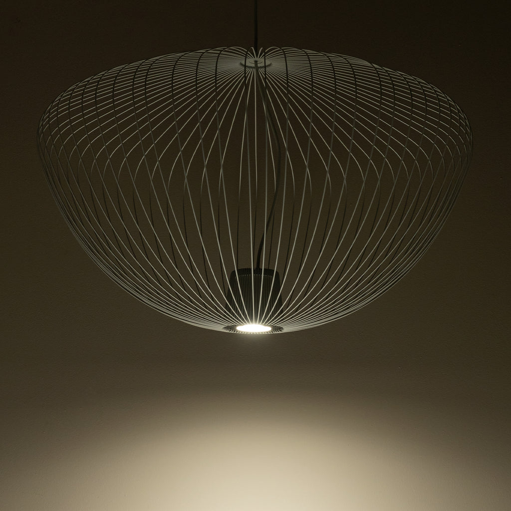 Nowodvorski Lampa wisząca PUMPKIN L 10W only LED 50/60Hz - Stal lakierowana - Silk gray