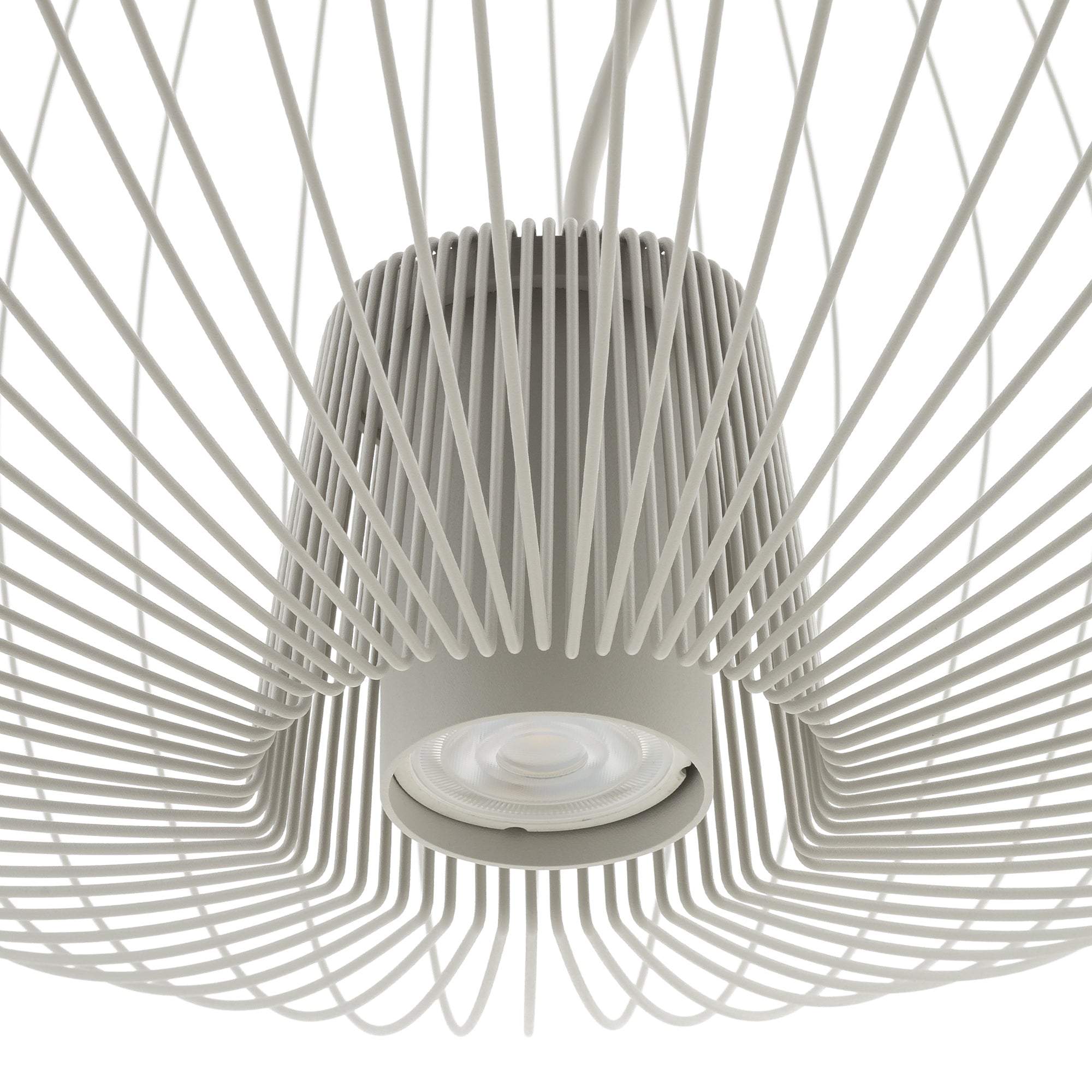 Nowodvorski Lampa wisząca PUMPKIN L 10W only LED 50/60Hz - Stal lakierowana - Silk gray