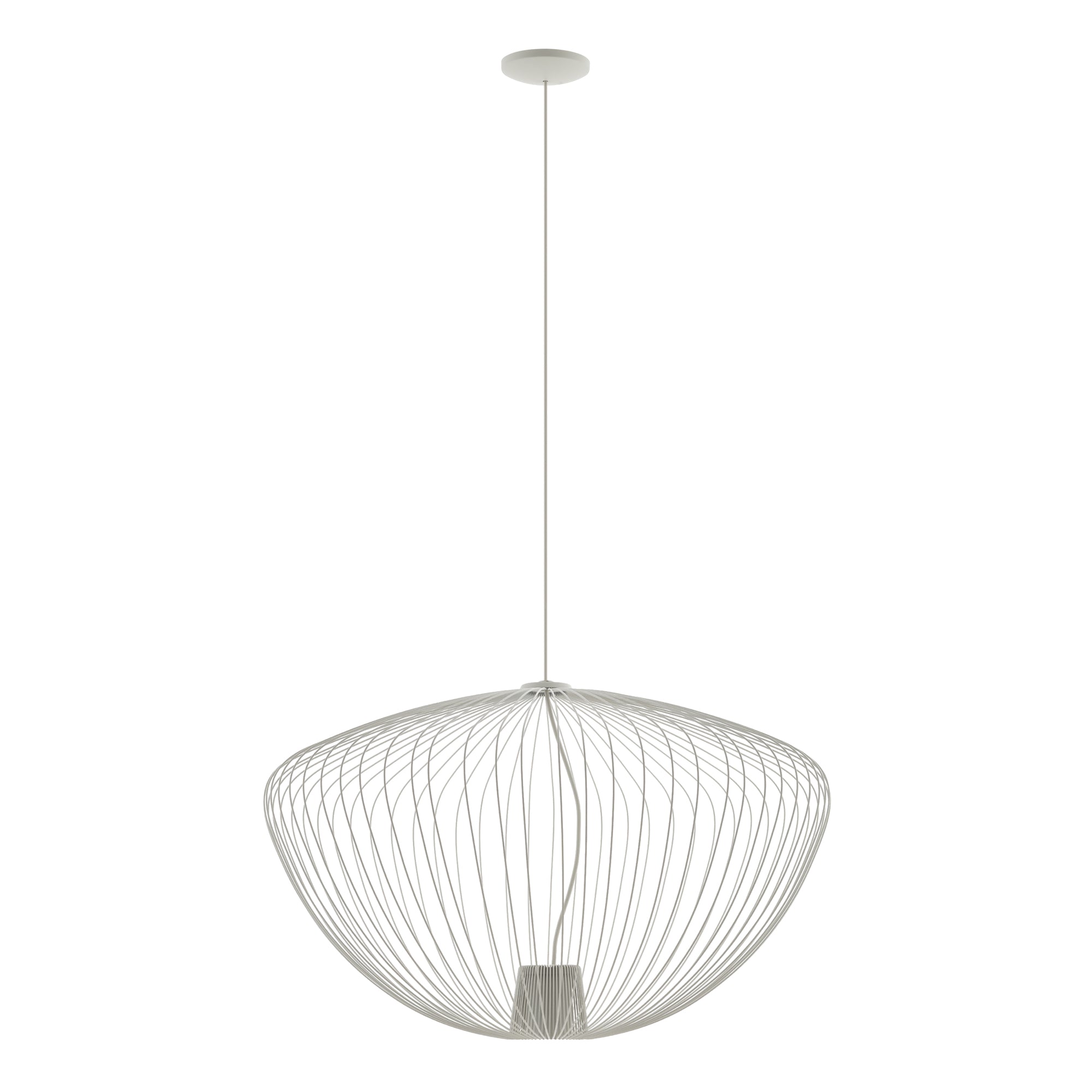 Nowodvorski Lampa wisząca PUMPKIN L 10W only LED 50/60Hz - Stal lakierowana - Silk gray