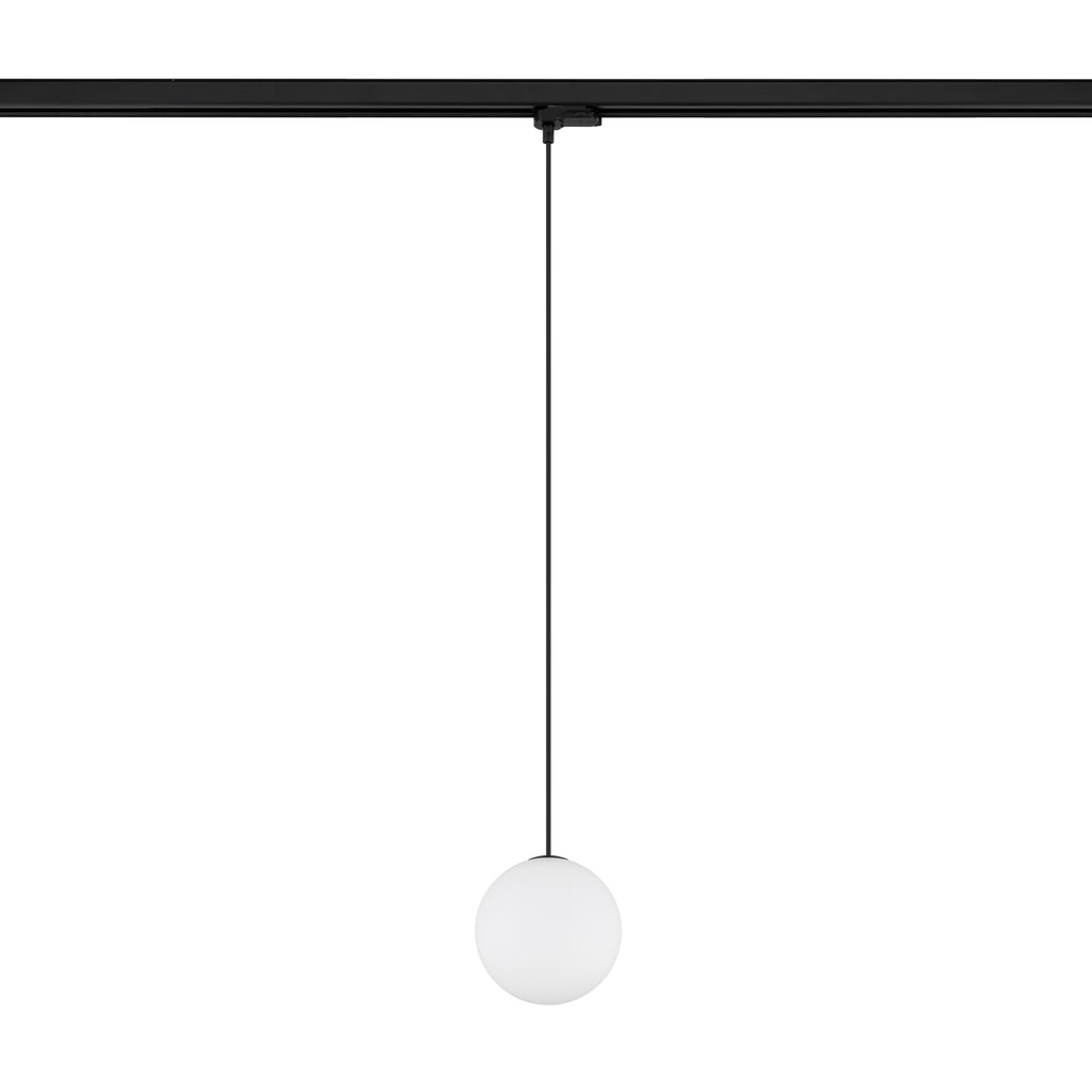 Nowodvorski System szynowy CTLS SNOWBALL 3-obwodowy CTLS Lampa 12W only LED - Tworzywo sztuczne PC - Czarny