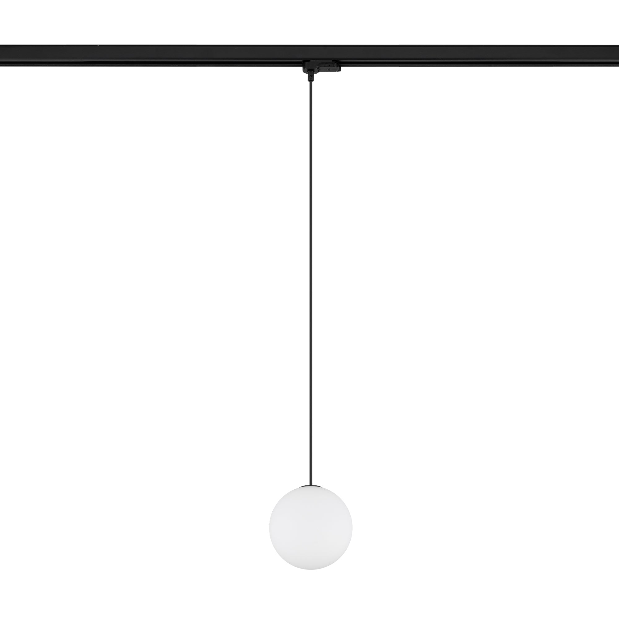 Nowodvorski System szynowy CTLS SNOWBALL 3-obwodowy CTLS Lampa 12W only LED - Tworzywo sztuczne PC - Czarny