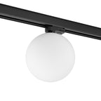 Nowodvorski System szynowy CTLS SNOWBALL 3-obwodowy CTLS Lampa 12W only LED - Tworzywo sztuczne PC - Czarny II