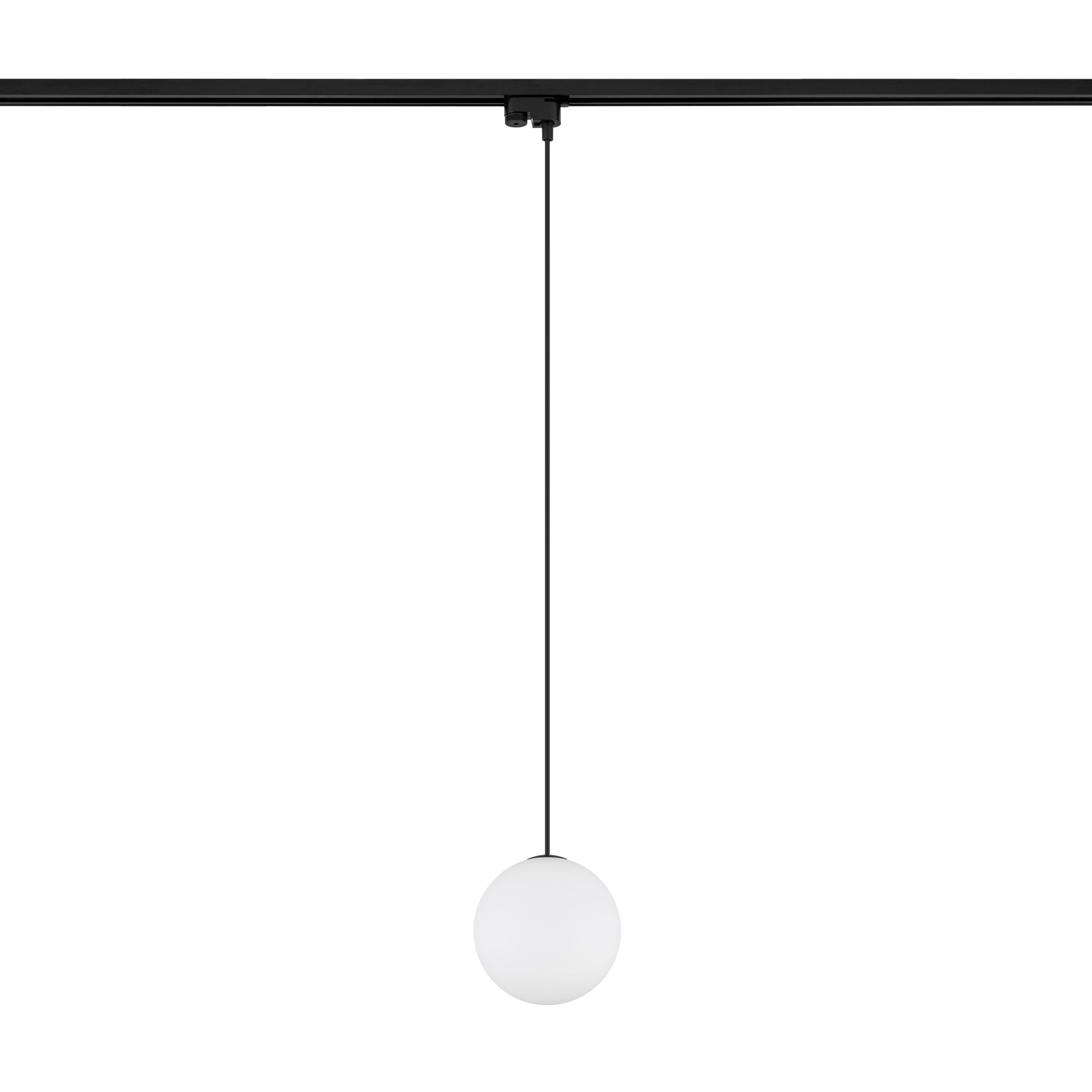 Nowodvorski System szynowy PROFILE SNOWBALL 1-obwodowy Profile Lampa 12W only LED - Tworzywo sztuczne PC - Czarny