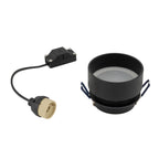 Nowodvorski Lampa downlights podtynkowa SHINE 15W only LED 50/60Hz - Aluminium - Czarny