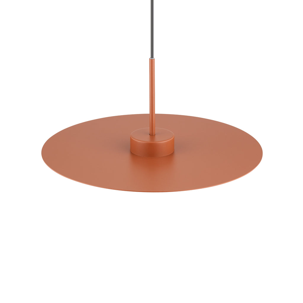 Nowodvorski Lampa wisząca SIMONE 12W only LED 50/60Hz - Stal lakierowana - Terracotta