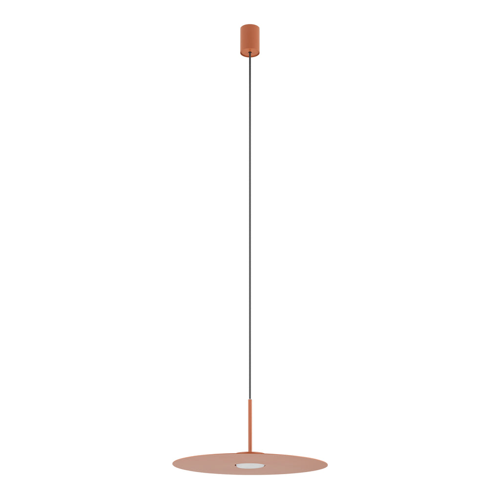Nowodvorski Lampa wisząca SIMONE 12W only LED 50/60Hz - Stal lakierowana - Terracotta