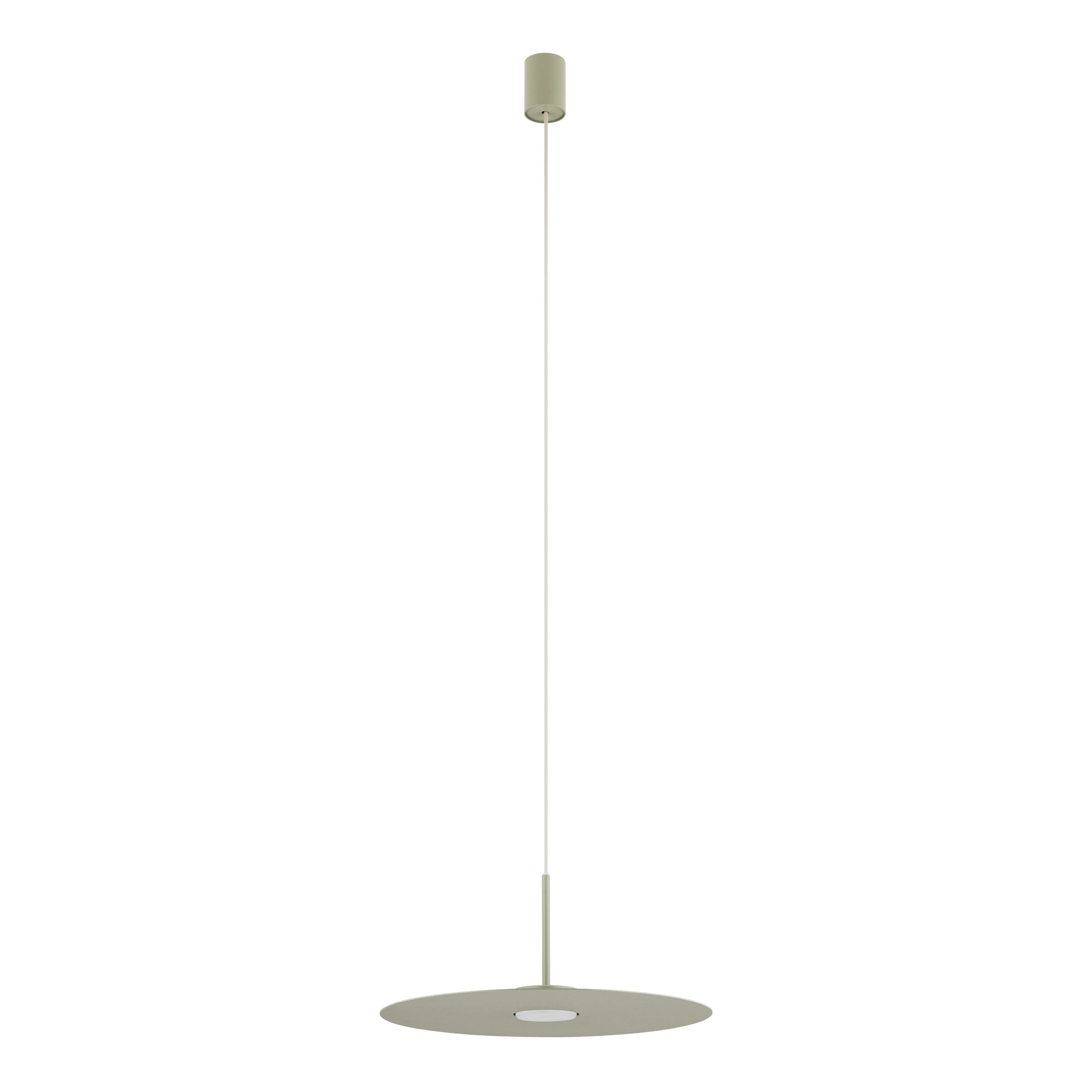 Nowodvorski Lampa wisząca SIMONE 12W only LED 50/60Hz - Stal lakierowana - Sage green