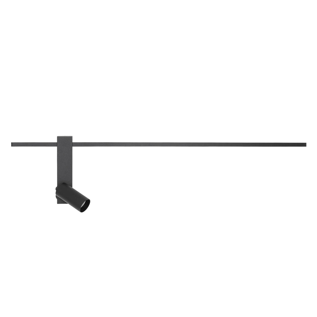 Nowodvorski Kinkiet regulowany z włącznikiem EASY LED LEFT 1x10W only LED, 1x11W LED 50/60Hz - Aluminium - Czarny