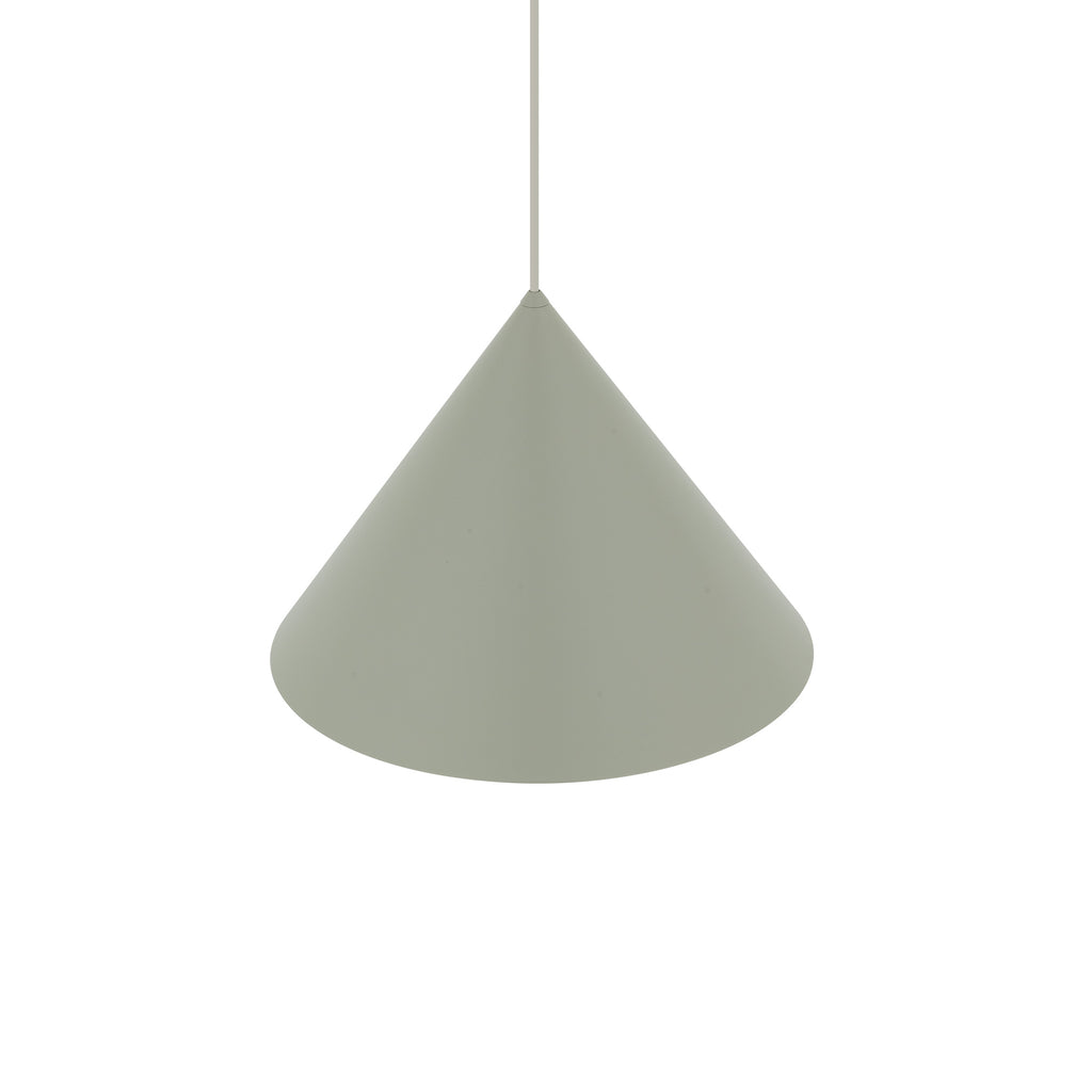 Nowodvorski Lampa wisząca ZENITH M 20W only LED 50/60Hz - Stal lakierowana - Sage green